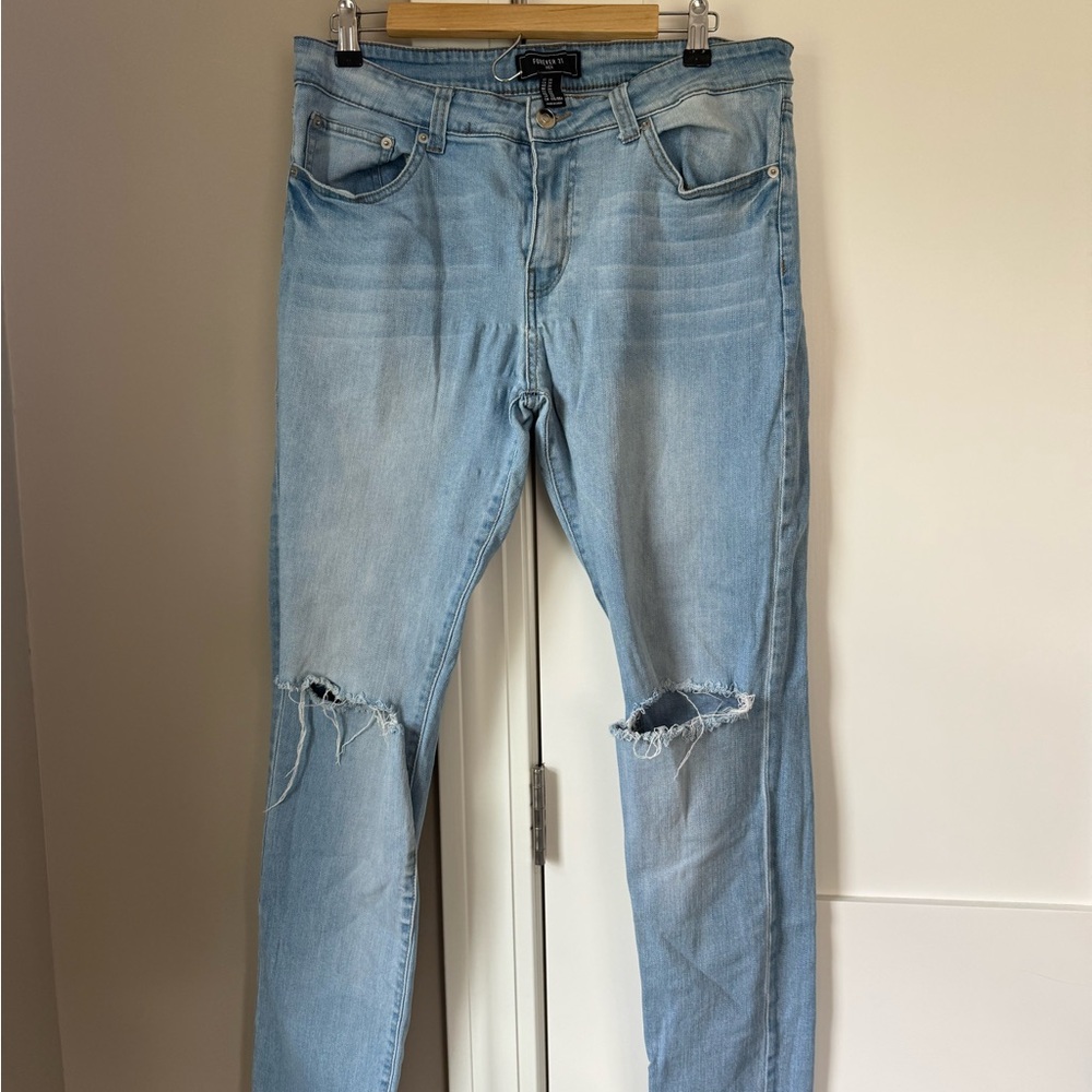 Forever 21 Light Blue Men's Jeans